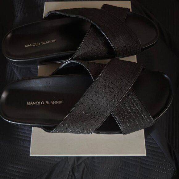 MANOLO BLAHNIK - CHILTERN SANDALS - Picture 4 of 5